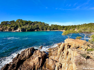 Randonnée sentier du littoral de l'argentière à l'Estagnol