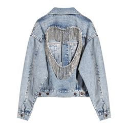 Miniatura: Denim Jackets Rhinestone Border