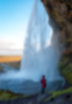 Seljalandsfoss waterfall in iceland