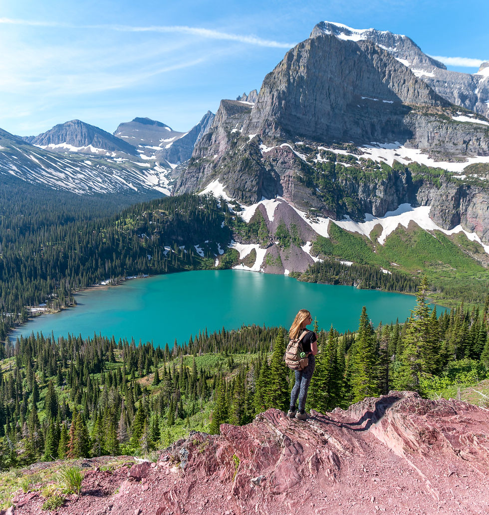 Grinnell Glacier Hike in Glacier National Park