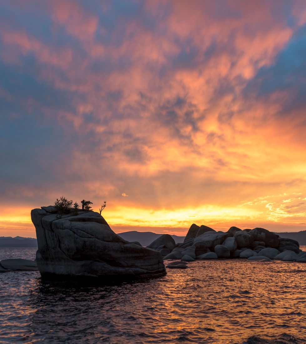 Sunset at Bonsai Rock