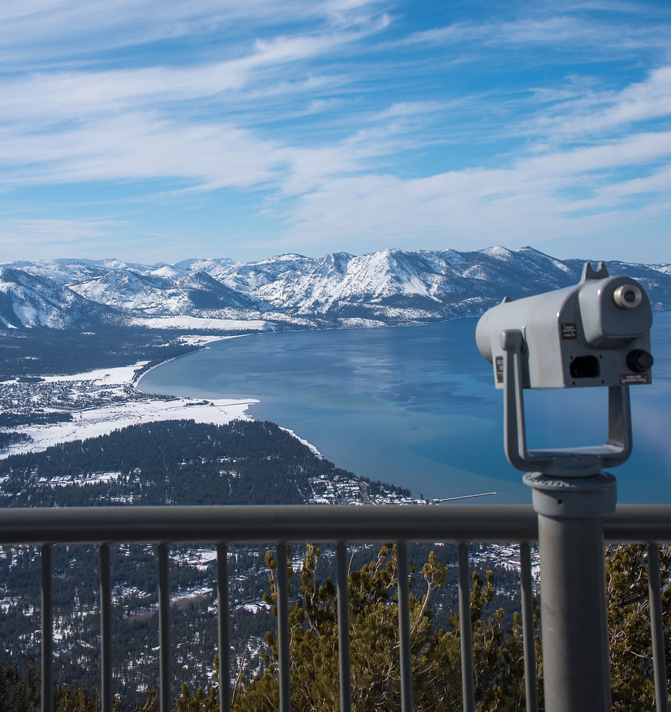 Top of the Gondola at Heavenly Village