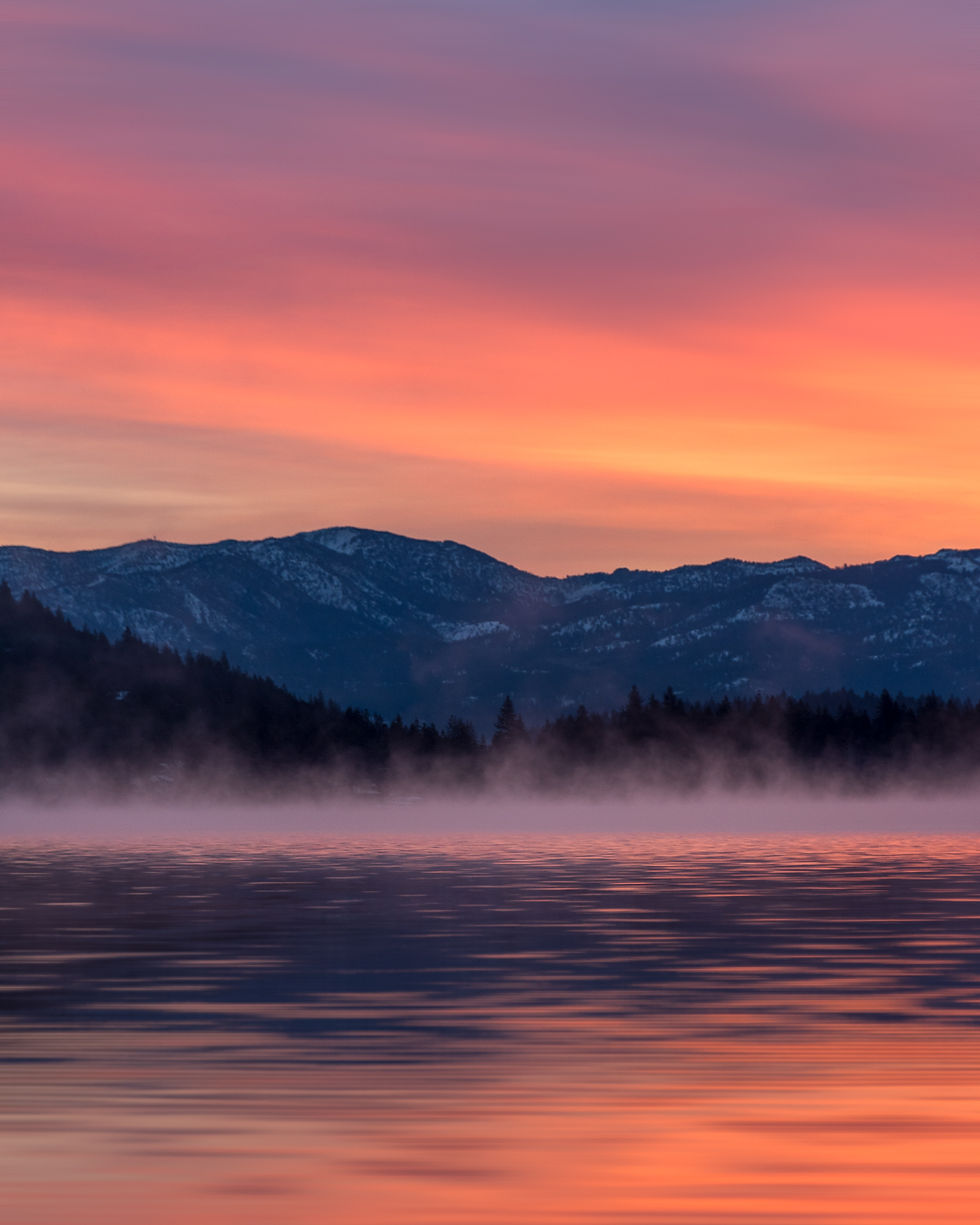 Sunrise at Donner Lake