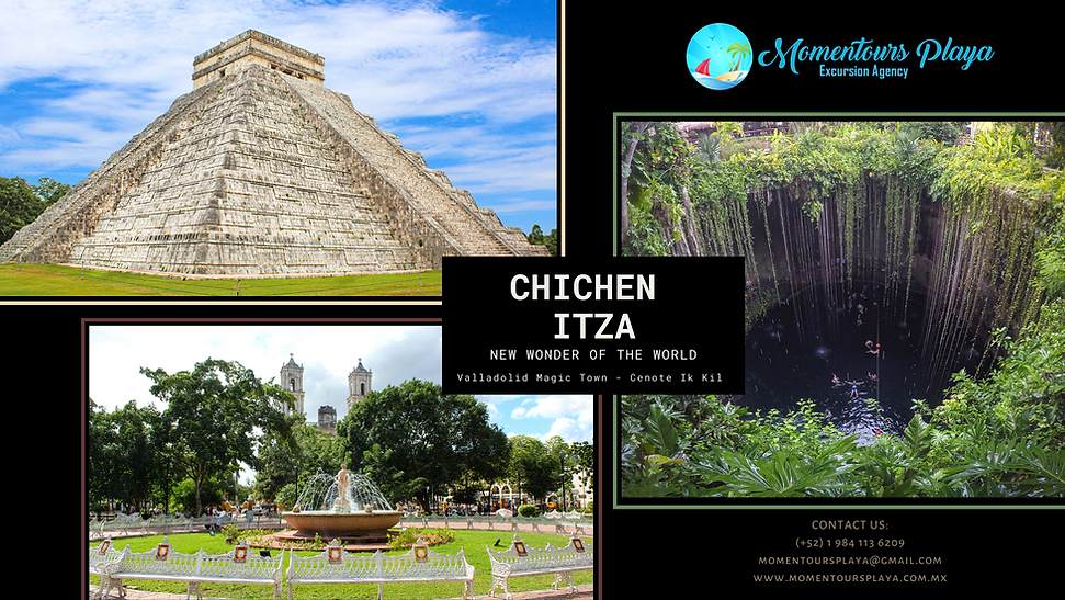 Chichen Itza, New Wonder of the World | Tour from Playa del Carmen