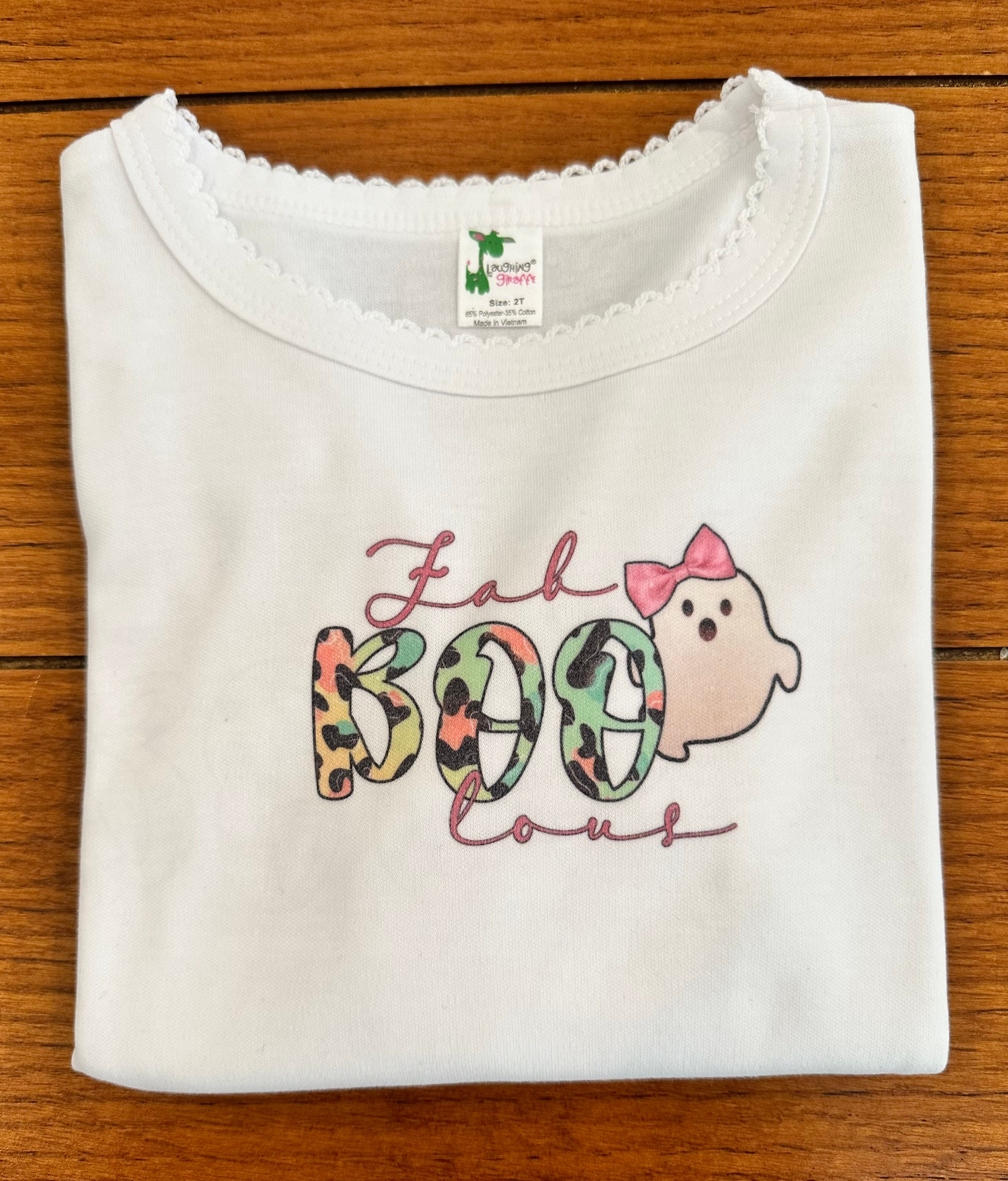 Fab Boo Lous Tee size 2T