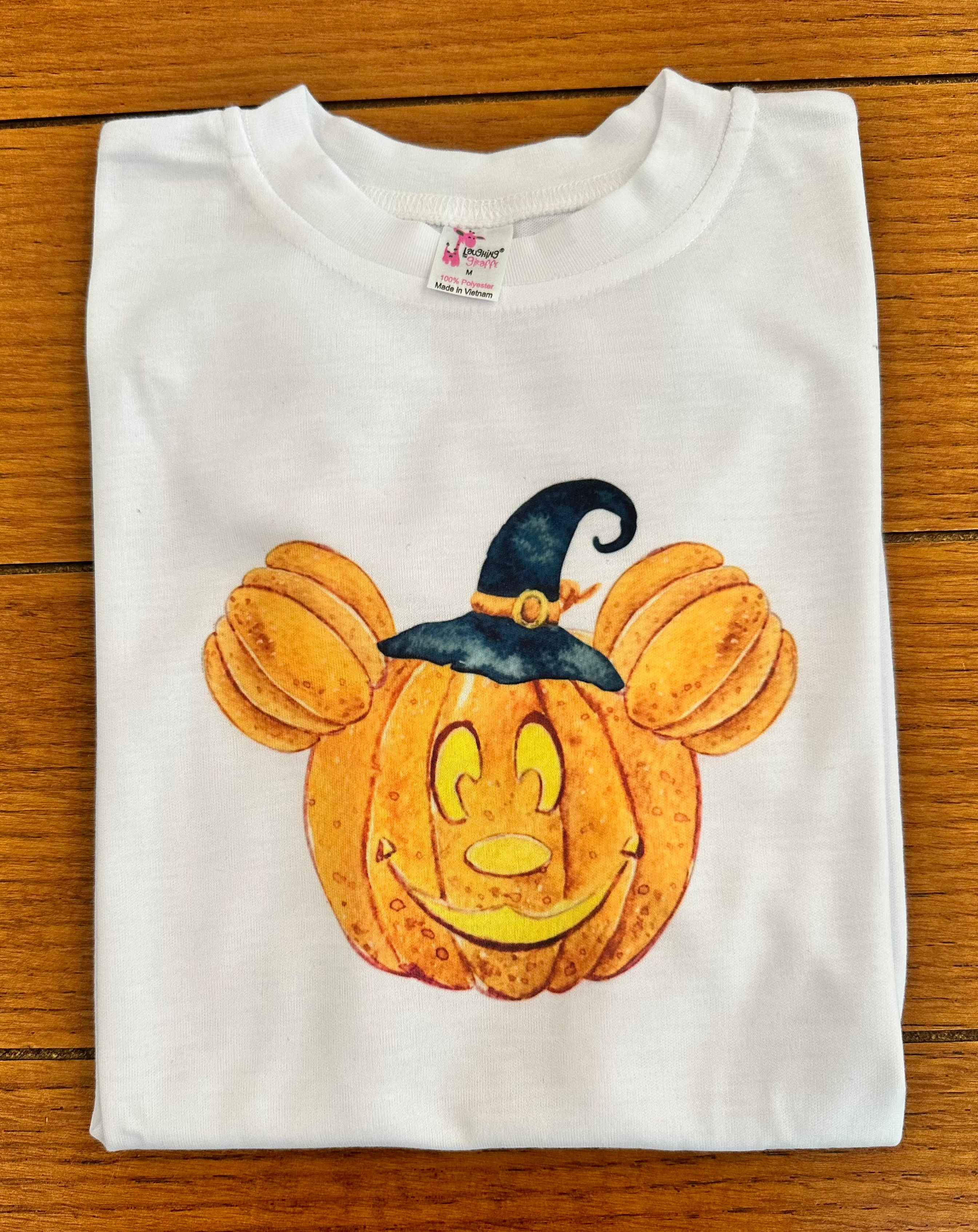 Mickey Witch Pumpkin Tee size M