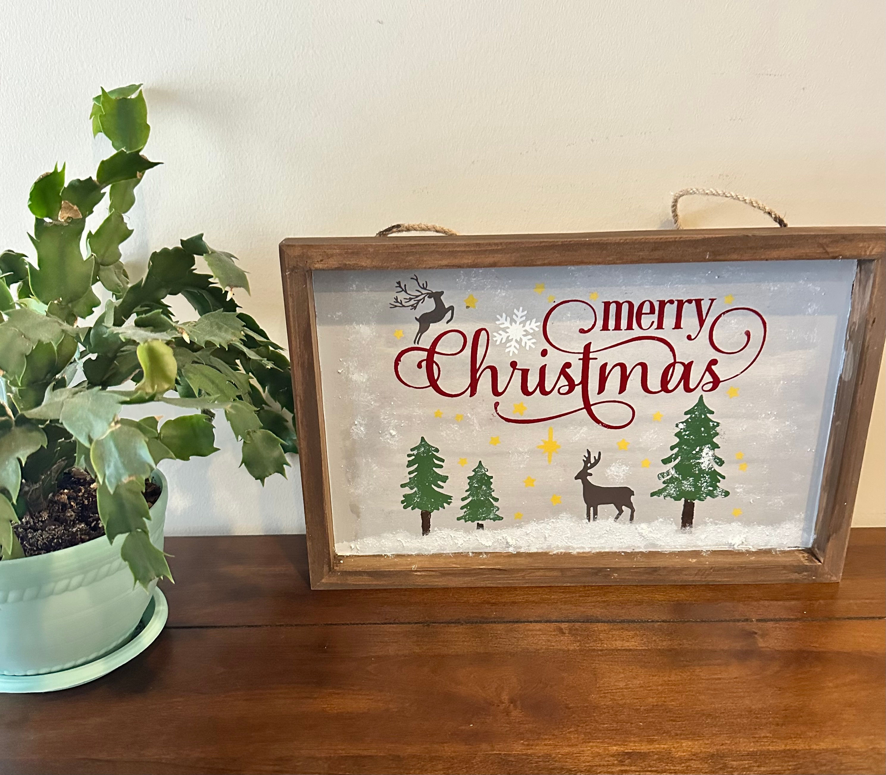Merry Christmas sign