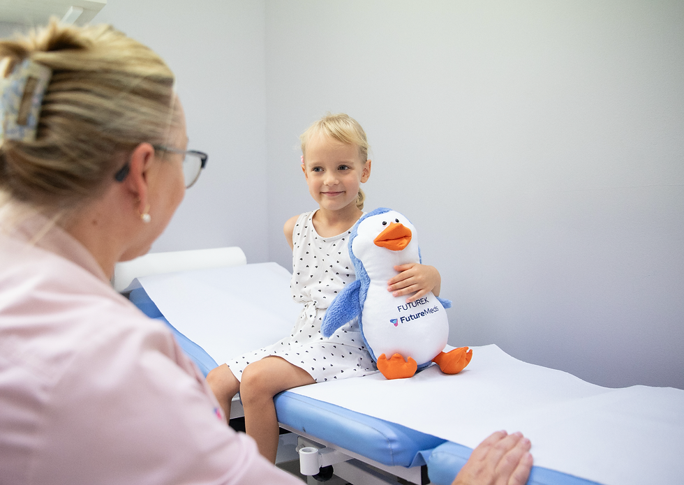 Futurek was introduced in Poland, shared with employees’ children and with young patients