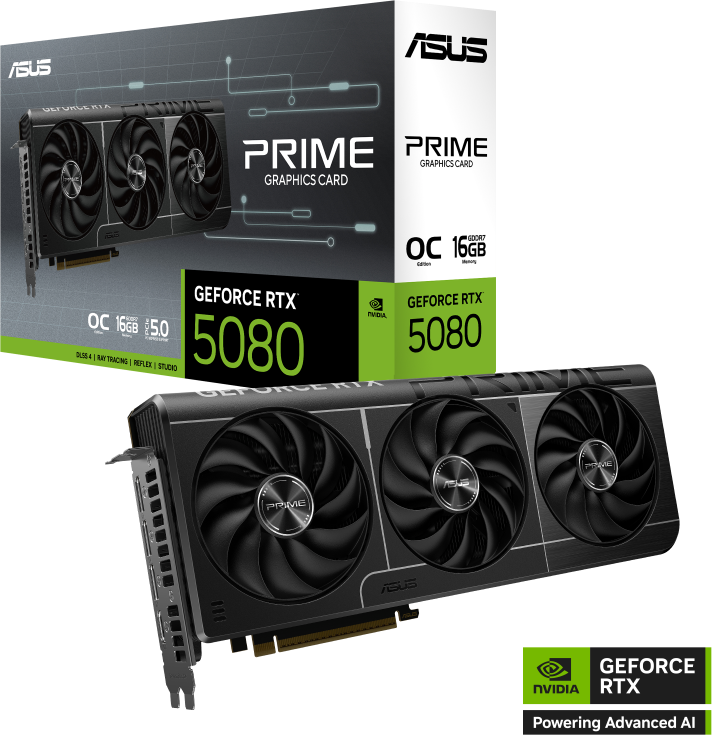 【現貨】 ASUS PRIME GeForce RTX™ 5080 16GB GDDR7 OC Edition