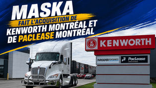 MASKA fait l’acquisition de Kenworth Montréal et de PacLease Montréal