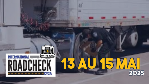 International Roadcheck 2025 : Focus sur les heures de service et la sécurité des pneus