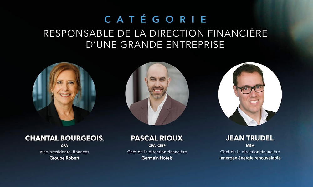 Pascal Rioux Chantal Bourgeois finaliste aux As de la Finance : une reconnaissance ...