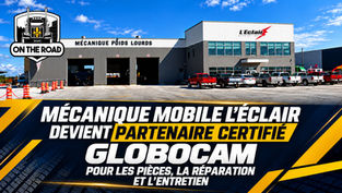 Mécanique Mobile L’Éclair devient partenaire certifié Globocam pour les pièces, la réparation et l’entretien