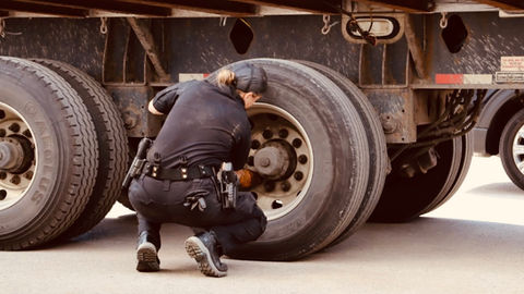 Guelph : 41 % des camions retirés de la route lors d’une opération coup de poing
