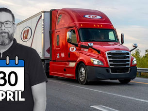 On the Road Truckin to visit CAT INC on April 30 for an open house in Coteau-du-Lac