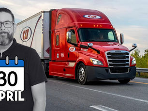 On the Road Truckin to visit CAT INC on April 30 for an open house in Coteau-du-Lac