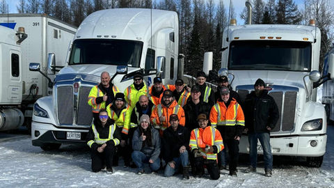 Le CFTC souligne la réussite des finissants du groupe Transport par camion de Thetford Mines