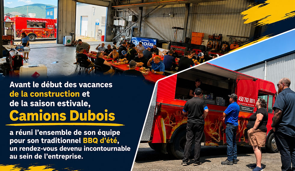 Camions Dubois célèbre son BBQ d’été et remercie ses employés