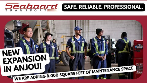 Seaboard Transport is hiring: Truck and Transport Mechanics to join our team in Anjou!