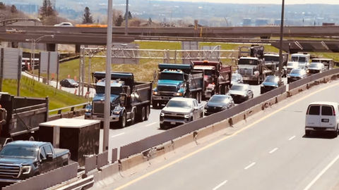 ANCAI: Suivi de la manifestation des camionneurs du 14 mai 2025