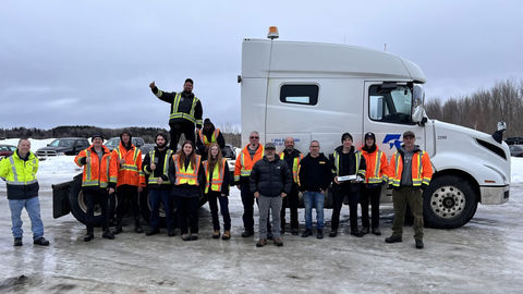 [CFTC] De nouveaux routiers diplômés à Rimouski : une relève prête à prendre la route