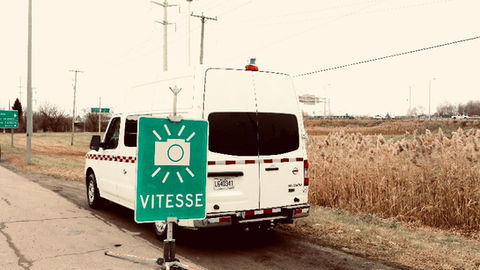 Radars photo mobiles déployés sur l’A-20 à Sainte-Julie, Beloeil et Notre-Dame-du-Bon-Conseil