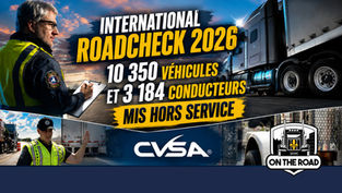 International Roadcheck 2026 : 10 350 véhicules lourds et 3 184 conducteurs mis hors service en Amérique du Nord