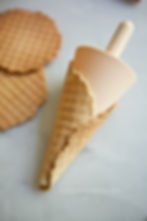Fresh Homeade Waffle Cones