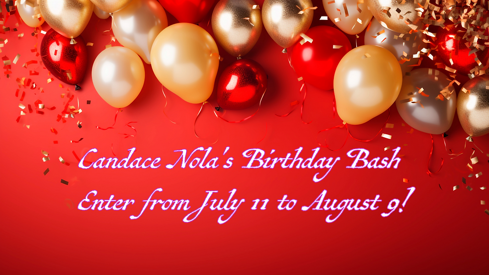 07/11/2026 BIRTHDAY BASH Giveaway!