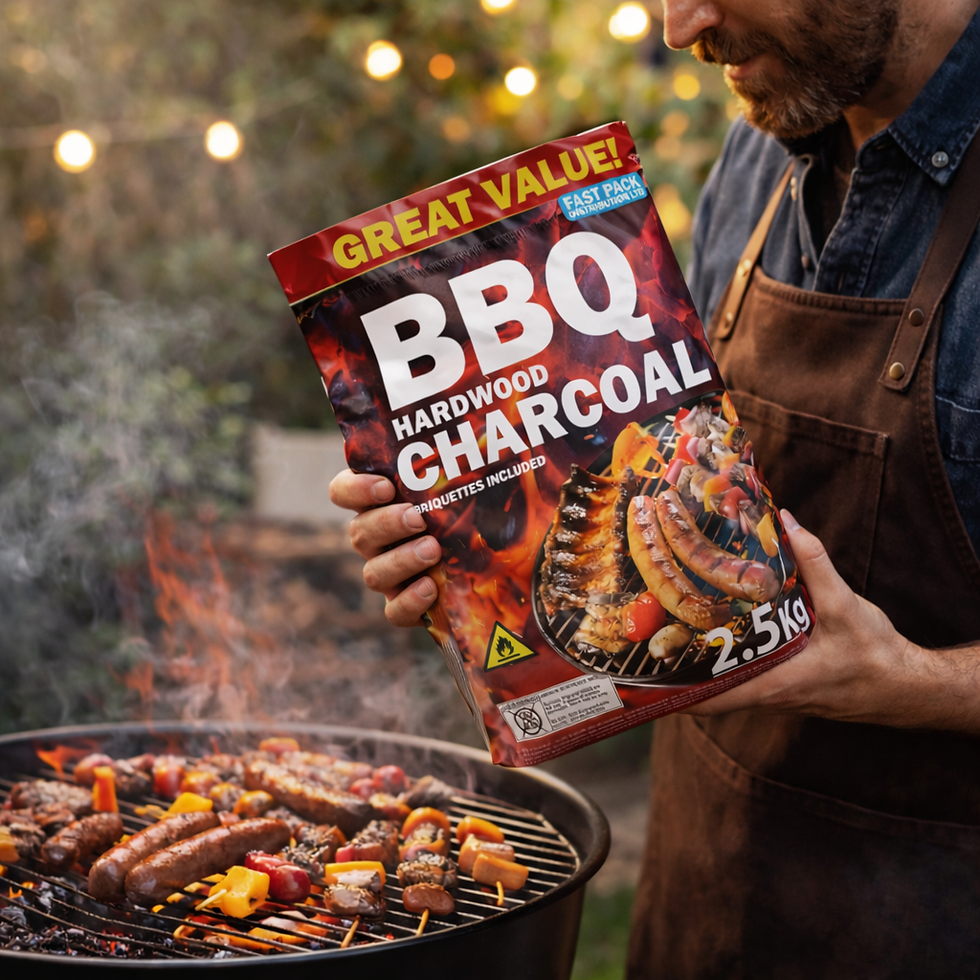 Grilling with charcoal in the garden.png