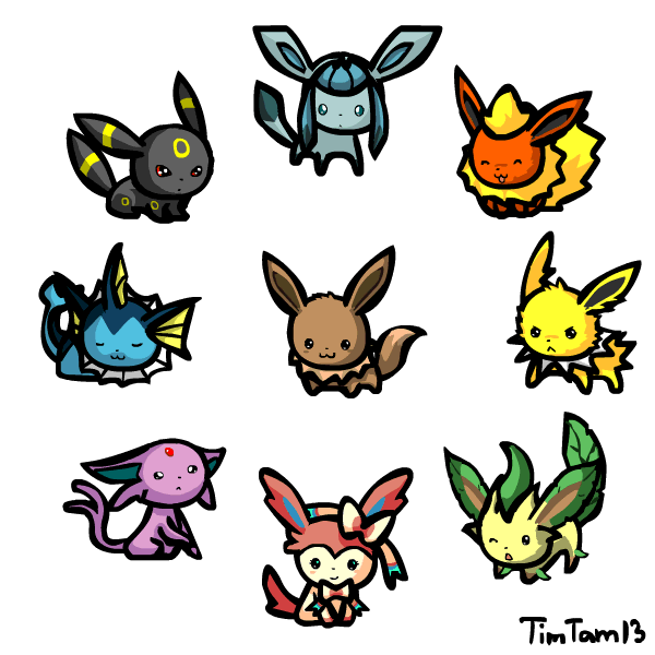 evolutions eevee.gif