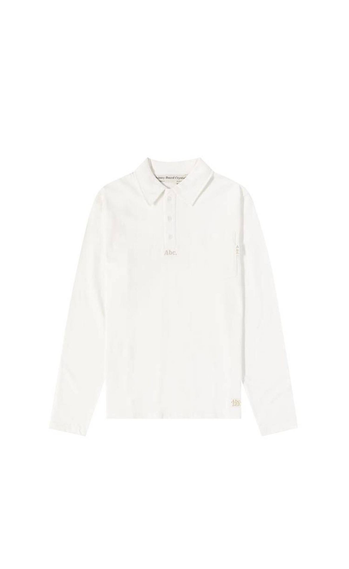 Polo pure white shirt