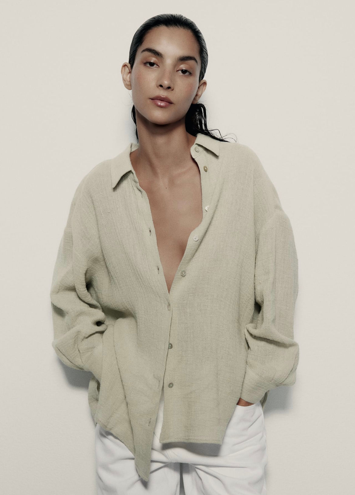 RUSTIC OVERSIZED SHIRT 