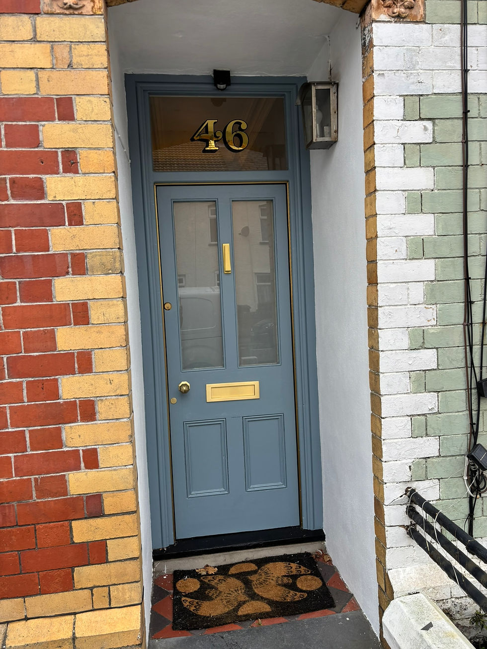 Front door restoration