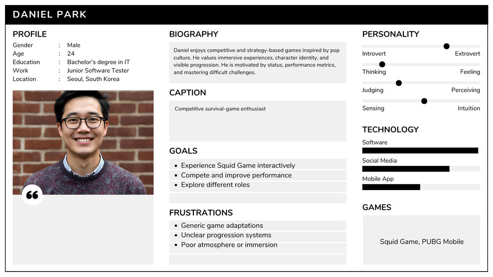 Black and White Simple User Persona Brainstorm (2)