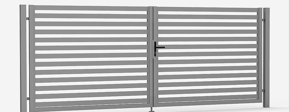 Flügeltor HORIZONTAL nach Maß