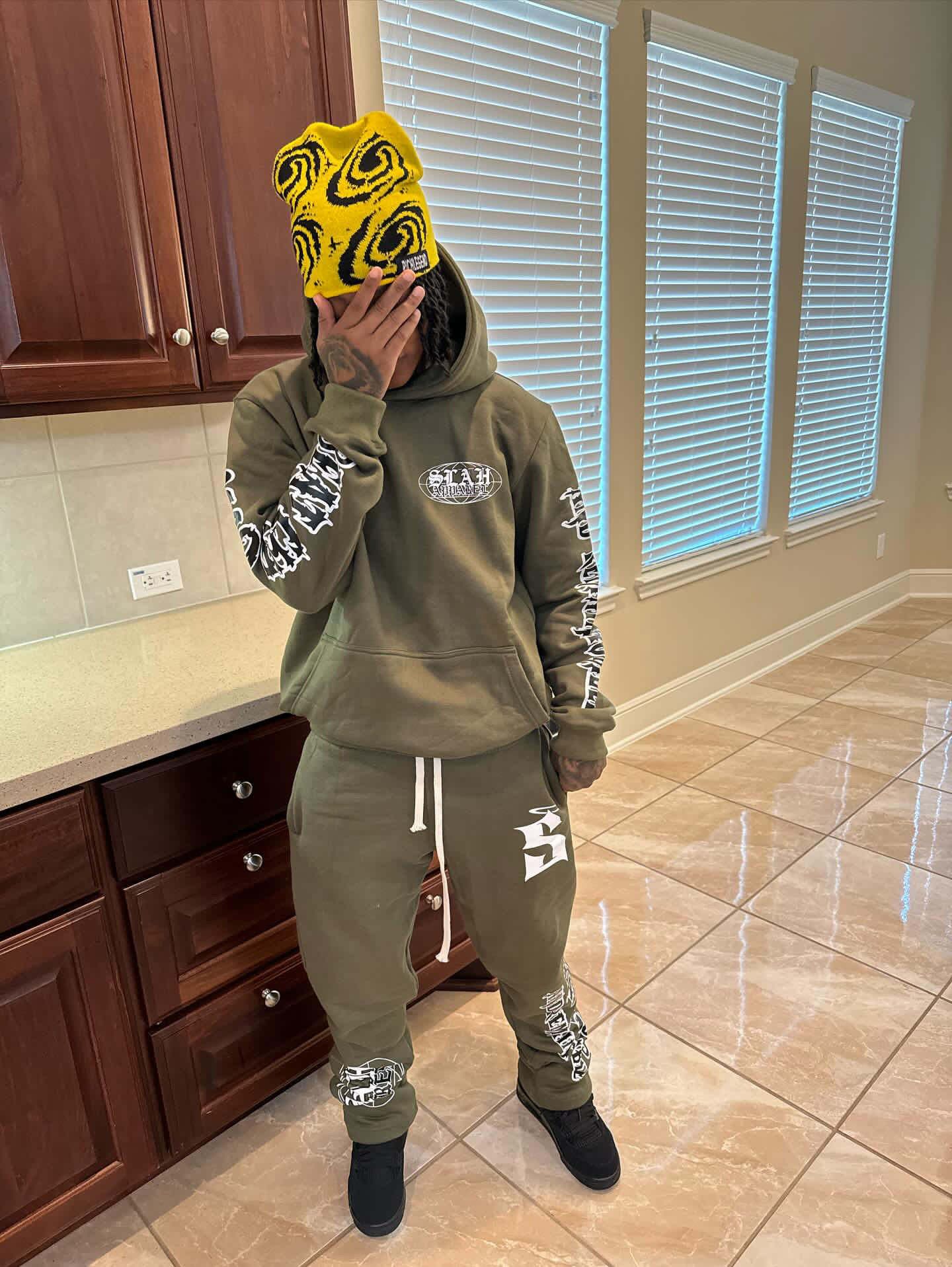 Beat The Odds Olive Green Pants