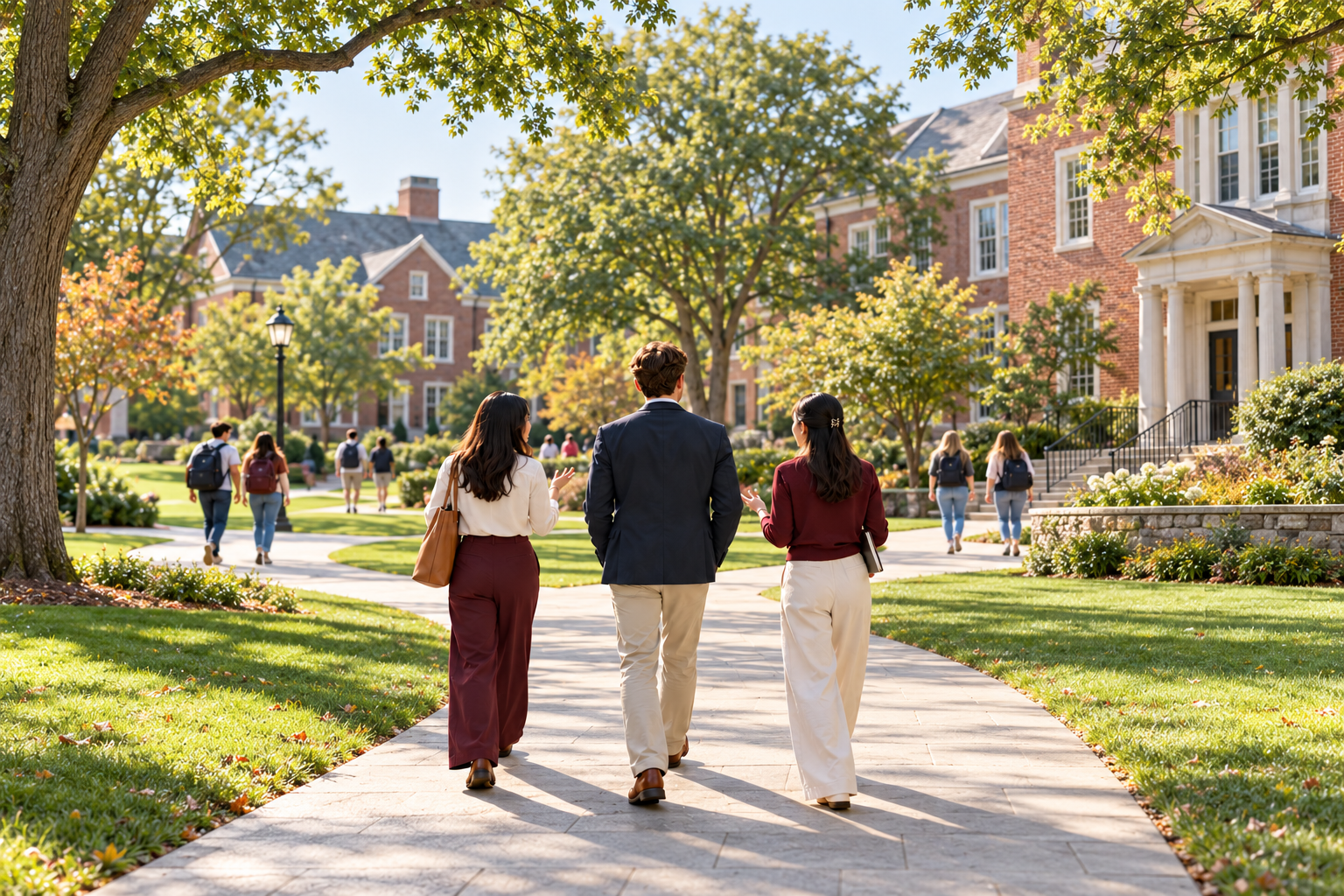 American-style campus exchange concept