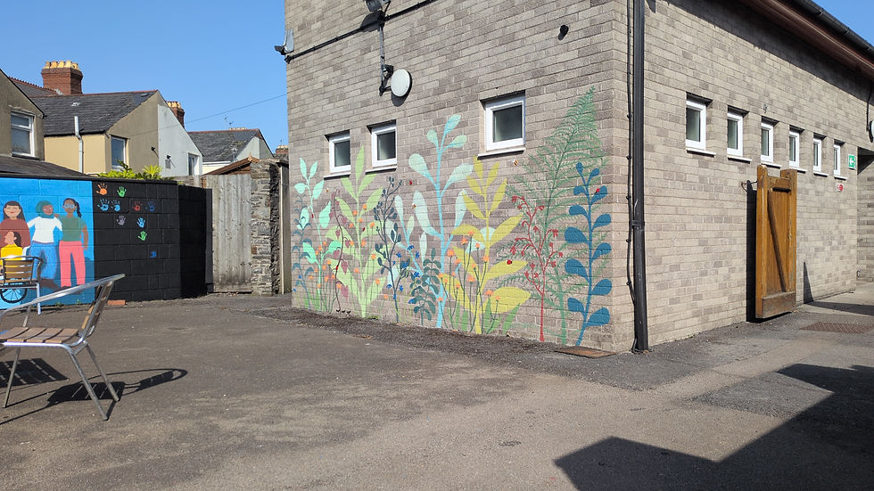 Thumbnail: Community Mural at Heath Evangelical Church, Cardiff