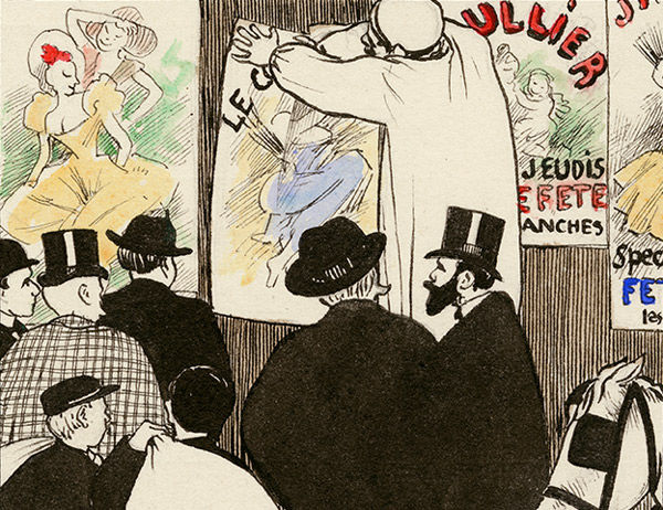 Quand Félix Vallotton dessinait les foules de Paris
