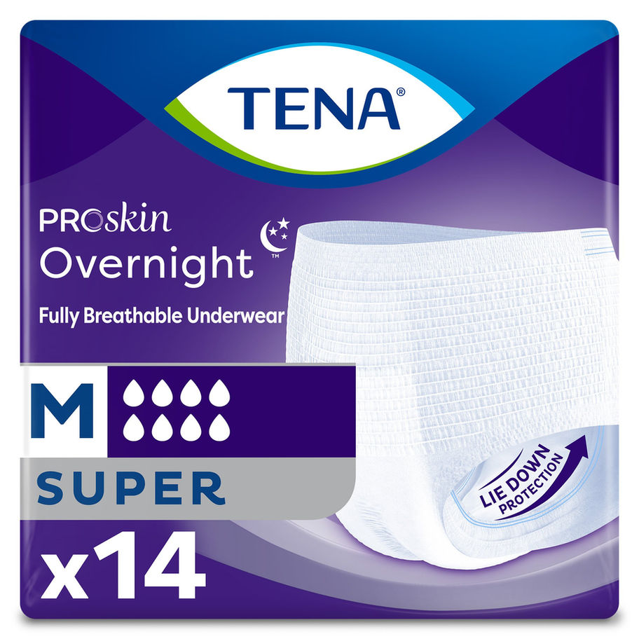 Tena® ProSkin Overnight™ Super Fully Breathable Underwear, Medium - MCK-1053408_pkgfront.jpg