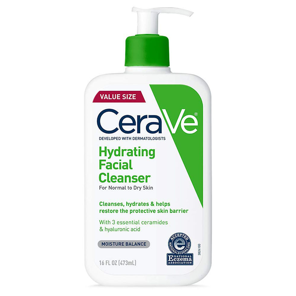 CeraVe® Hydrating Facial Cleanser for Normal to Dry Skin, 16-ounce Pump Bottle - MCK-1253460_front.jpg
