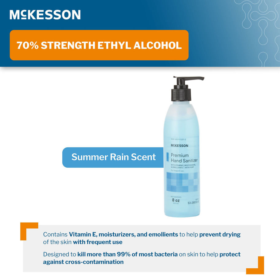McKesson Premium Hand Sanitizer, 70% Alcohol Gel, 8 oz Bottle, Summer Rain Scent - MCK-937916_tol.jpg