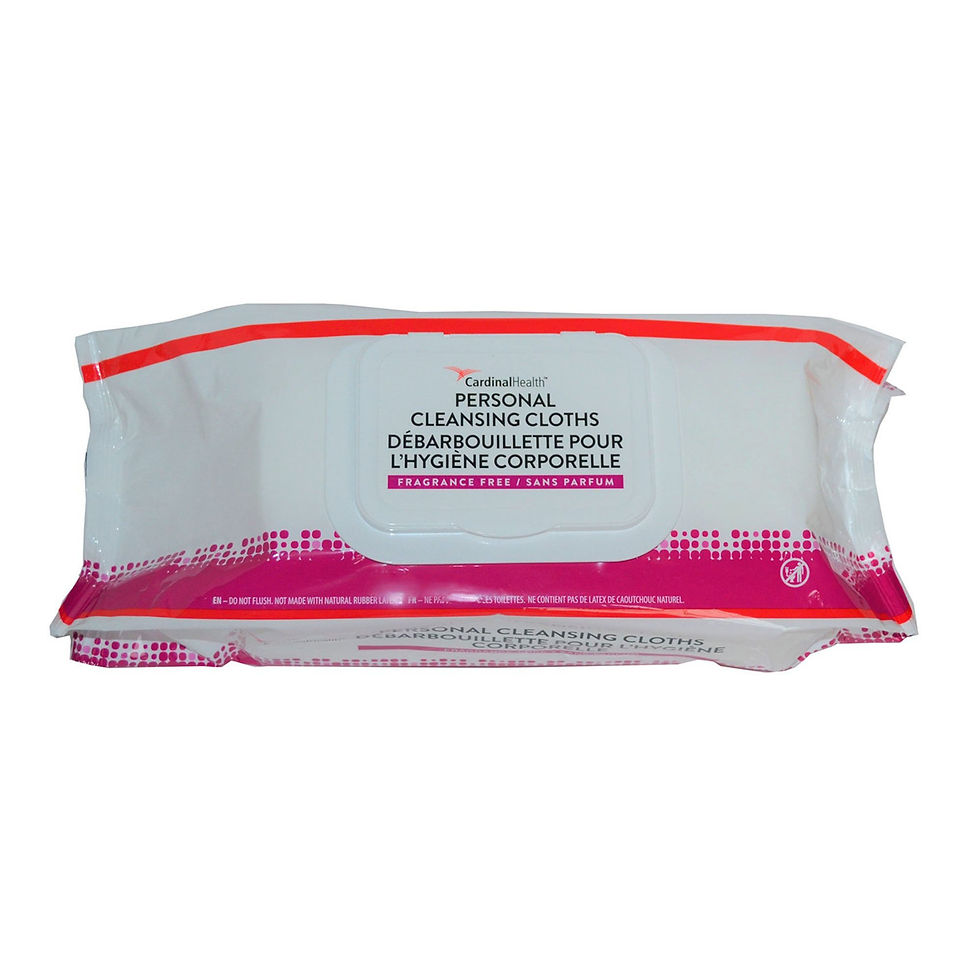 Cardinal Health™ Personal Cleansing Cloths, 64 ct. - MCK-1117288_front.jpg