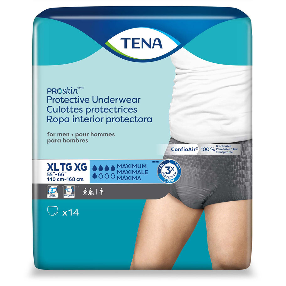 Tena® ProSkin™ Maximum Absorbent Underwear for Men, Extra Large - MCK-1135412_pkgfront.jpg