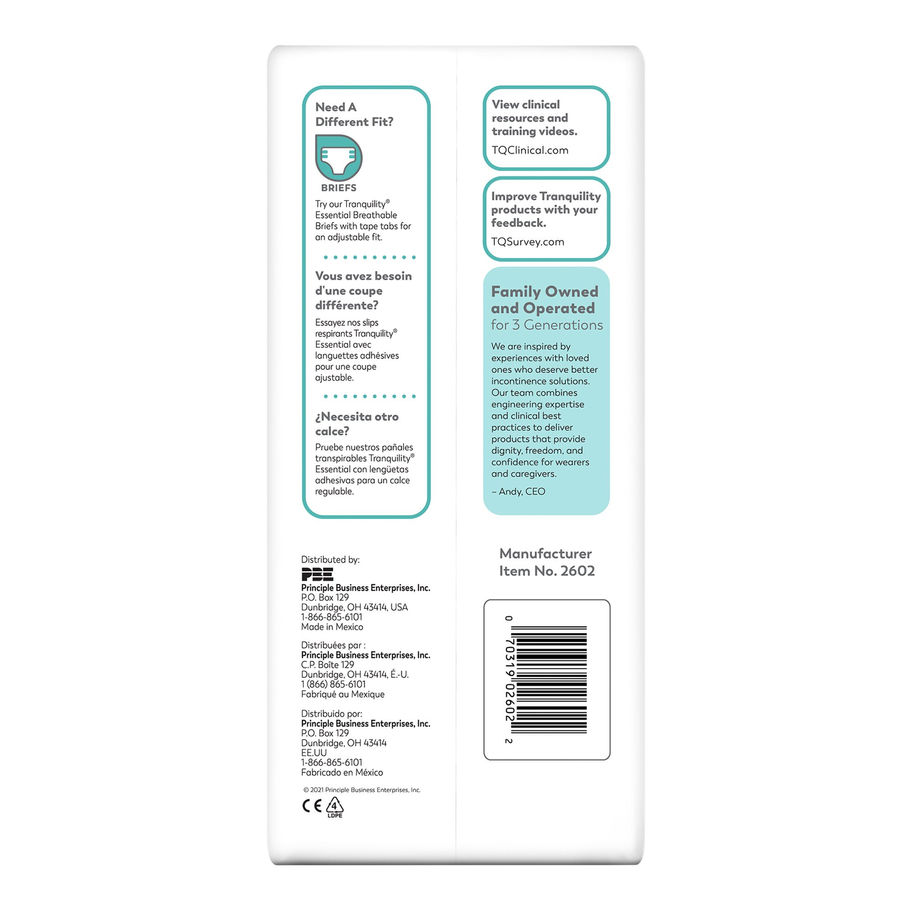 Select® Absorbent Underwear, Pediatric - MCK-1008934_pkgside.jpg