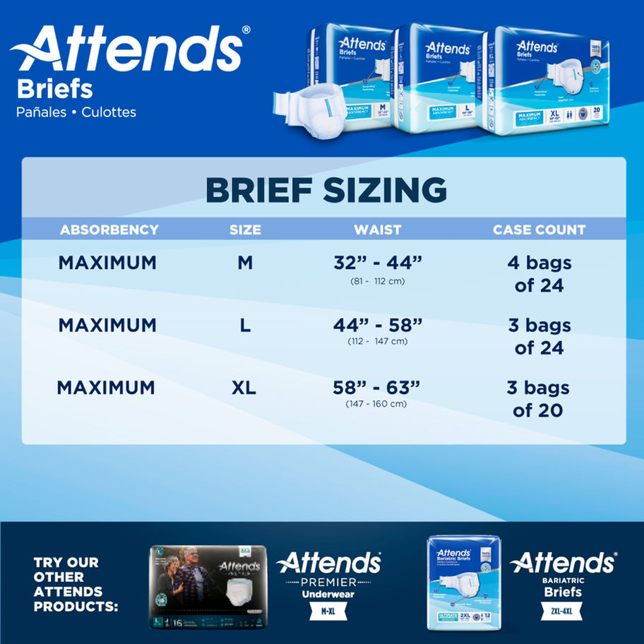 Attends® Briefs, Adult, Large, Heavy Absorbency, Disposable - MCK-955305_sizechart_.jpg