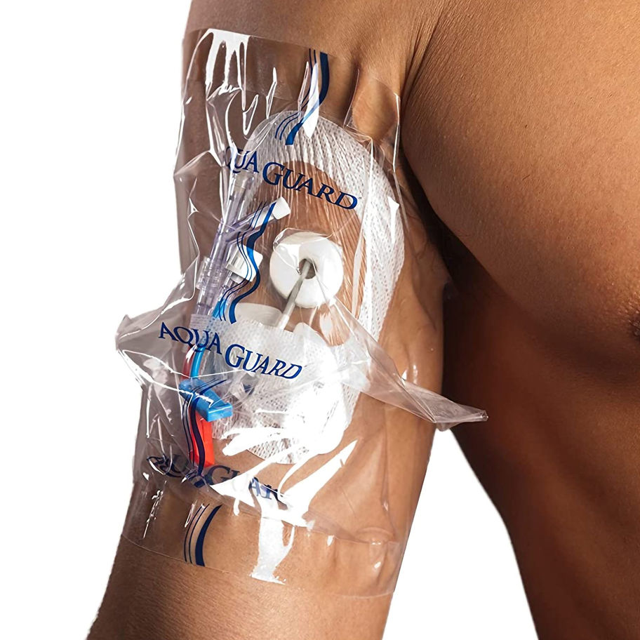IV Site Barrier Protector AquaGuard® Shower Sheet 10 X 12 Inch Rectangle NonSterile - MCK-1202930_ls.jpg