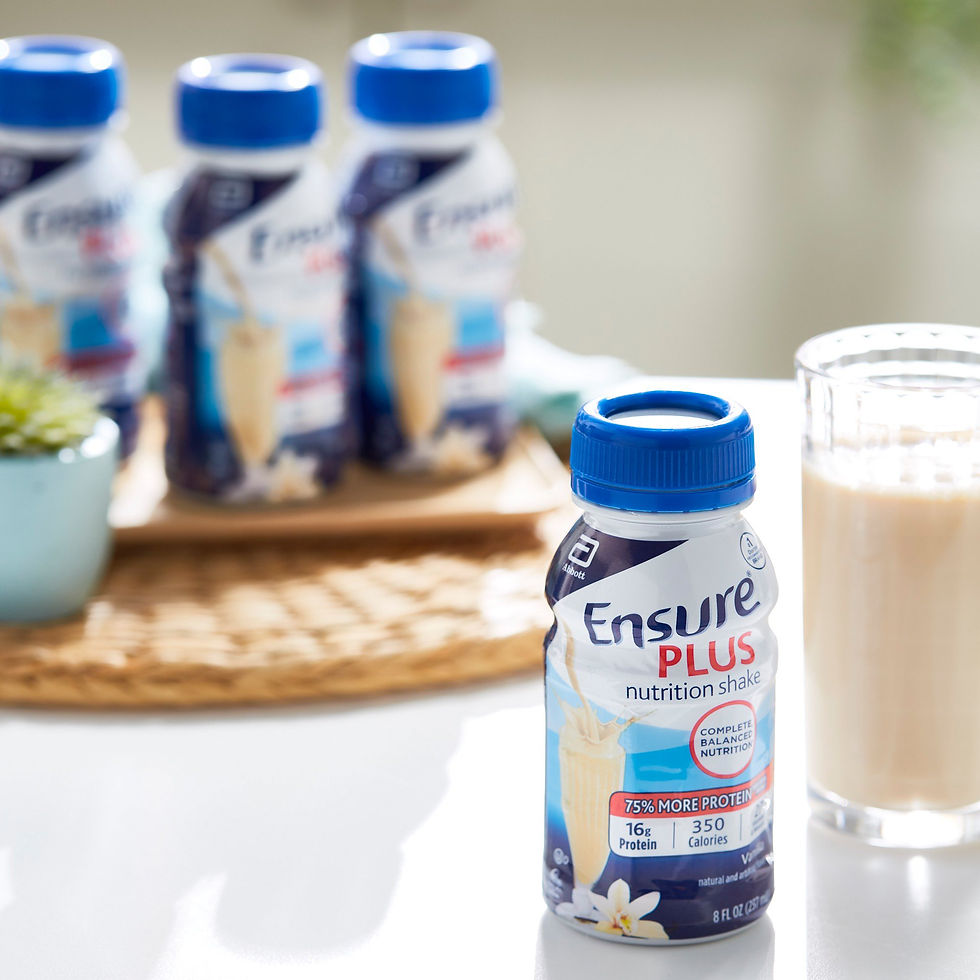 Ensure® Plus Nutrition Shake, Vanilla, 8-ounce bottle - MCK-765334_ls.jpg