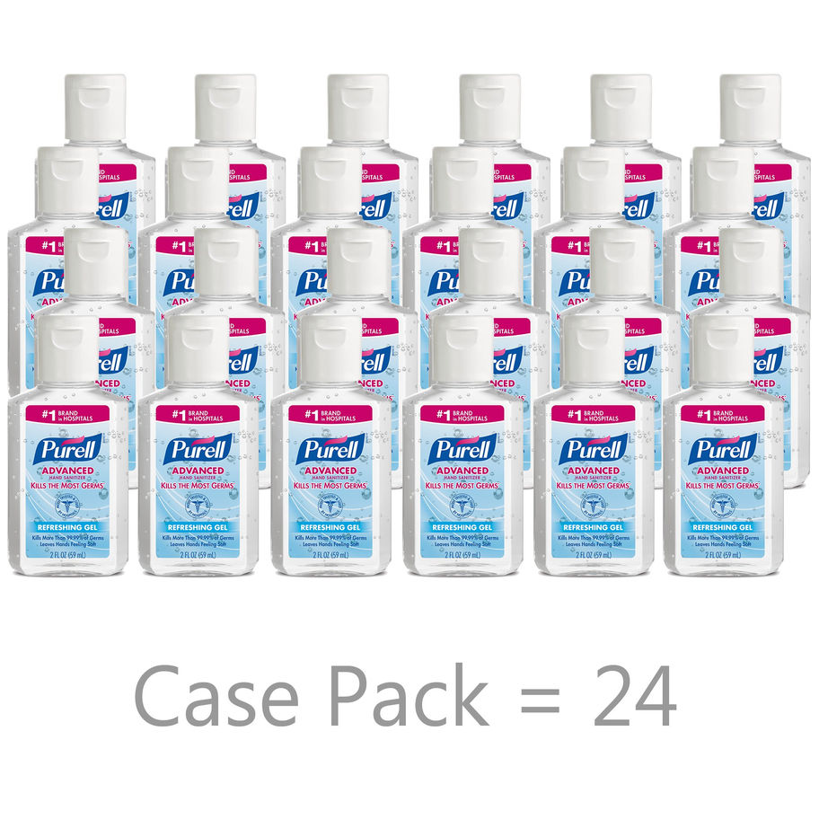 Purell® Advanced Hand Sanitizer 70% Ethyl Alcohol Gel, 2-ounce Bottle - MCK-451352_group.jpg